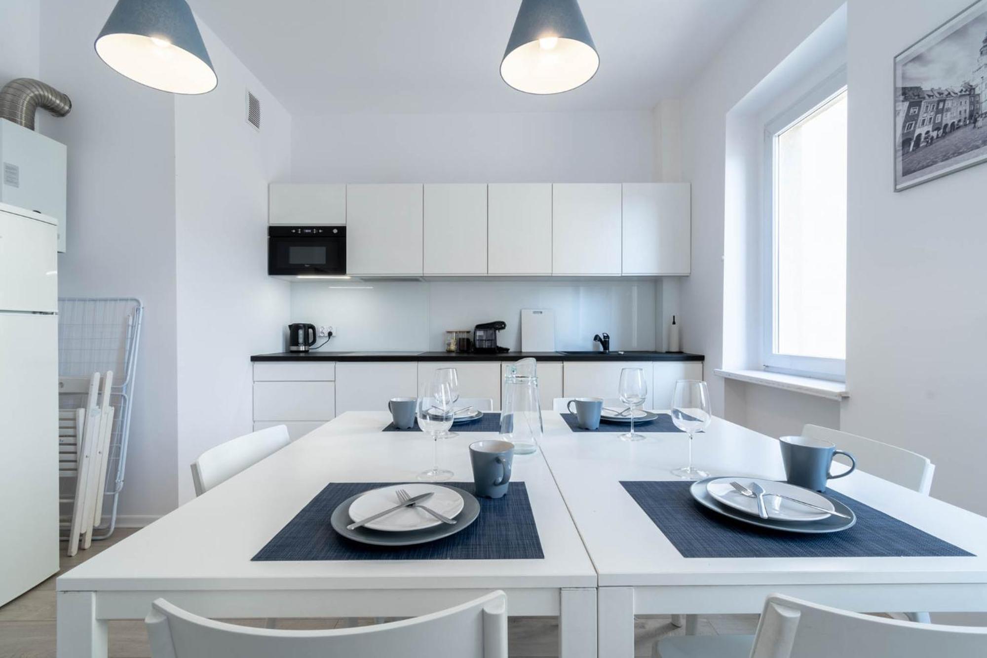 Blue Apartment Browar Central Poznań Buitenkant foto